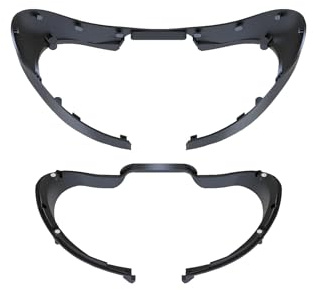 Globular Cluster FIVR2 Magnetic Facial Interface Frame for PS VR2 | Easy Swap to Open Face Mode - No Pressure on Cheek or Nose