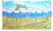 Flaggenfritze Fahne/Flagge Moin Sandstrand + gratis Sticker