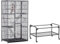 Yaheetech 175cm Rat Cage Extra Large Ferret Cage Chinchilla Cage Small Animal Cage Guinea Pig Cage for Degu or Other Pets Sugar Glider Cage Large Bird Cage on Wheel with 3 Tiers and Ladders