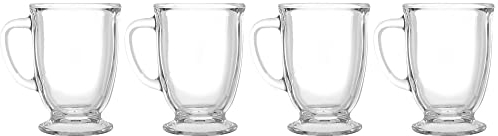 Libbey 4-tlg. Kona Glasbecher-Set, 473 ml, transparent