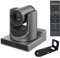 SMTAV PTZ Camera, 30X Optical Zoom with AI Tracking,HDMI/SDI/USB3.0/IP Streaming Outputs for Meeting, Church, Events, Teaching (30X Optics Zoom, Grey)