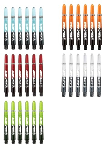 KOTO - Dartschäfte Kollektion Inbetween, 30 Schäfte, Nylonschäfte