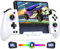 Elegamefy Switch Controller für Nintendo Switch/OLED, Bluetooth Controller für Handheld-Modus mit 1000mAh, Programmierbare, 6-Achsen-Gyro, Vibration, Turbo Großer Griff Switch pro Controller