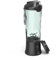 Meichoon Batidora Portátil Inalámbrica USB Recargable 6 Cuchillas 600ml/21oz Cuerpo Grueso Diamante para Batidos Frutos Secos Zumos Verduras LB34 Negra