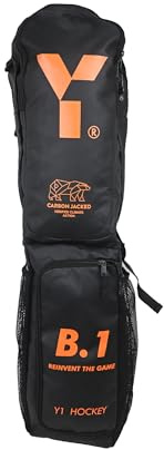 Y Y1 Hockey, B.1 Elite Schlägertasche, wasserdicht, gepolsterte Gurte, für den Spieltag, separate Fächer, Platz für 6 Schläger, 75 l Fassungsvermögen y