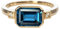 Gems Vibes London Blautopas-Ring Vintage-Solitär-Ring für Damen, 925er Sterlingsilber, blauer Topas, Edelsteinring, zierlicher Halo ring für Frauen, Hochzeitsgeschenk, Schmuck (London Blautopas)