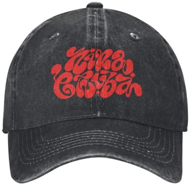 Baumwolle Vintage Washed Denim Baseballkappe N-NinaChuba Hats Hip Hop Hat Cotton Baseball Cap Custom Adjustable Trucker Hat für Männer Frauen