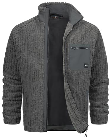 Indicode Herren INScotts Übergangsjacke mit Stehkragen & Reißverschluss | Herrenjacke für Männer Pewter, XXL