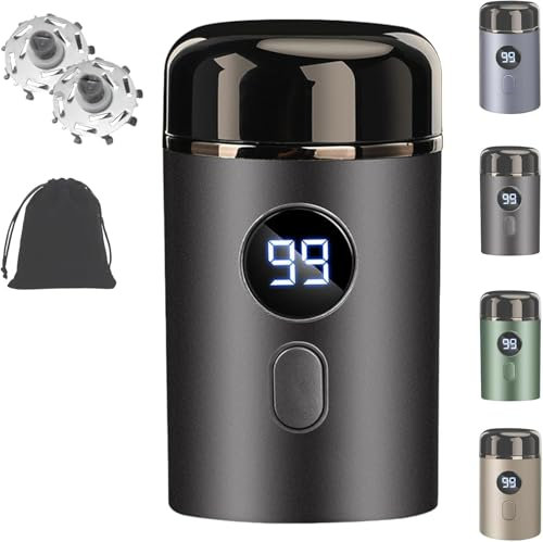 Intim-Und Korperhaarrasierer, EasyTrimPro 2.0, 2025 Neu Wasserdicht IPX7, Leise & Wiederaufladbar Easytrimm Rasierer, Mini Elektrorasierer Herren (Schwarz)