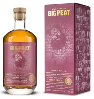 Big Peat Fèis Ìle 2026 PX Limited Edition Islay Blended Malt Scotch Whisky mit PX Cask Finish in Fassstärke, 53,6% Vol., 0,7l