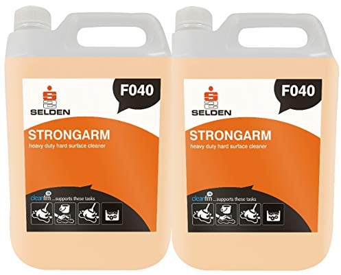 Selden F040 Strongarm Heavy Duty Hard Surface Cleaner - Pack of 2 x 5 Litre