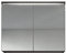 Badplaats B.V. Spiegelschrank Paso 80cm Eiche Grau - Schrank Spiegelschrank Spiegel Badezimmer Badmöbel Set Hängeschrank
