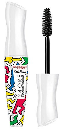 DEBORAH Design Haring Wimperntusche Mascara 24h Absolut Volumen Schwarz Kosmetik Per gli Augen