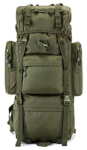 Interner Rahmen Trekking Rucksäcke Mit Regenschutz, 100l Militärische Taktischer Wasserdicht Wanderrucksack Gepäckbeutel-c 100l