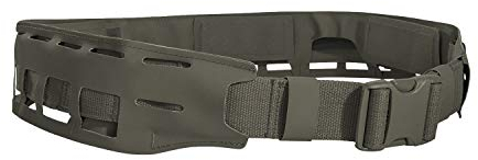 Tasmanian Tiger TT Molle Hyp Belt Low Profile Extrem Flacher Leichter Taktischer Hypalon Warrior Belt Einsatz- & Dienst-Gürtel Waffengurt (Oliv, L (150 cm))