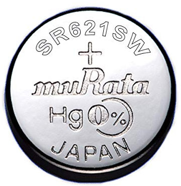 1 x Murata 364 SR60 AG1 SR621SW Silberoxid 0% Quecksilber Uhrenbatterie