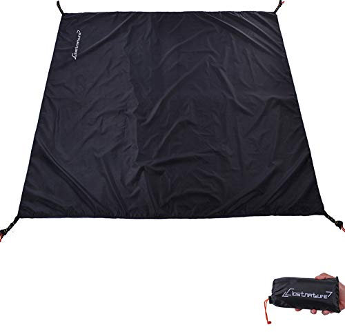 Clostnature Zeltunterlage – Wasserdichter Zeltboden, 1–6 Personen Zeltbodenunterlage, Dauerhaft Zeltteppich Schoner, Ultraleicht Zeltplane für Camping, Strand, Wandern