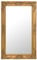 vidaXL Wandspiegel im Barock-Stil Antik mit Montagehaken Hängespiegel Dekospiegel Badspiegel Spiegel Flurspiegel Garderobe 50x80cm Golden