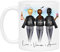 Kiddle-Design 3 Amies Tasse Personnalisée Trois Meilleures Amies Nom Cadeau Amie Tasse à café