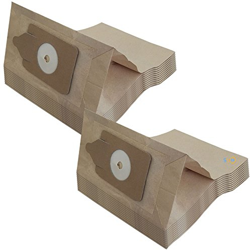 MohMus 20 Sacs Aspirateur pour Numatic Henry HVR 200, NVM 2 C, James NVR 225, PVT-220A, HVR200, NVQ-204, NRV 380-22, SM 135
