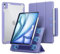 ESR für iPad Air 11 Zoll M3/M2 Hülle, iPad Air 7./6./5./4. Generation Hülle (2025/2024/2022/2020) 10,9 Zoll Stifthalter, abnehmbare magnetische Abdeckung, vertikaler Ständer, Rebound 360 Serie, Lila