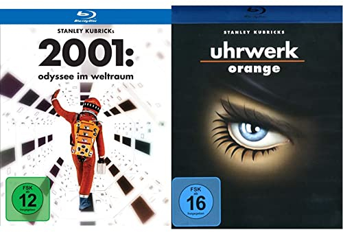2001: Odyssee im Weltraum - 50th Anniversary Edition [Blu-ray] & Uhrwerk Orange [Blu-ray]