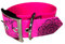 L'Atelier du Fourmilier Collier en matière BioThane, Largeur Grande, Coloris au Choix (45-55 cm, Mandalas Fuchsia)