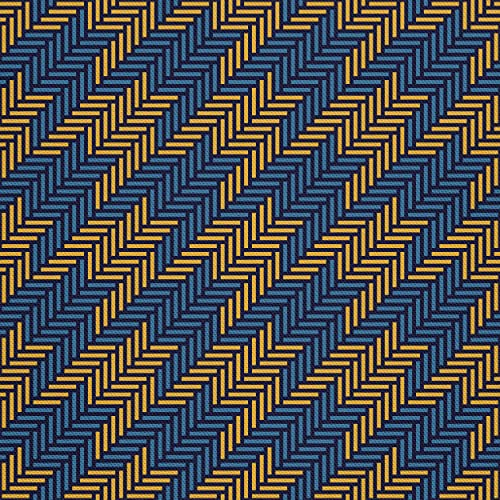 HEKO PANELS Stoff Oxford Wasserdichte Meterware Canvas-Stoff Polyester Stoff Zum Nähen Nähstoffe Möbelstoffe Dekostoffe Wasserabweisend Blickdicht Hahnentritt Houndstooth 1 Meter 155 x 100 cm