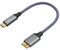 CLEEFUN Câble USB C vers micro B 10 Gbit/s vers USB C pour disque dur externe,Seagate,WD,Toshiba,Westgate et plus encore, en nylon tressé - Gris