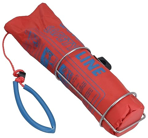 28m Floating Throwing Line with Rail Mount Holder Safety Rescue Rope Lifebuoy
