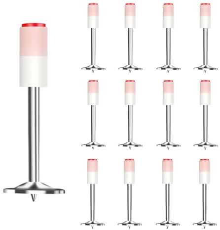 70 Stück 25 mm runde Nägel für Nagelpistolen 7,3 mm Stahlnägel Mini Nägel für Decken/Draht-Hider/Befestigung Installieren