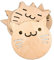 CHIC&CHARM 8er Set Katzen Untersetzer aus Holz – Perfekte Dekoration für Katzenliebhaber