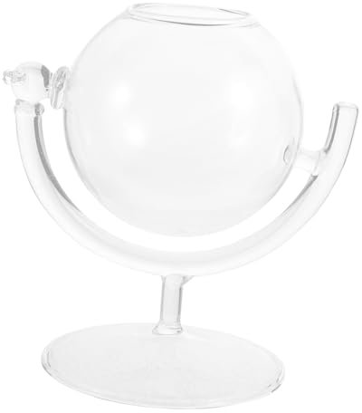 MAGICLULU 1 Stück Cocktailglas Für Bar Weingläser Weltkugel Ballonförmiger Kelch Schillernde Saftgläser Dekanter Deckel Partygläser Glaswaren Untersetzer Kreativer Kelch