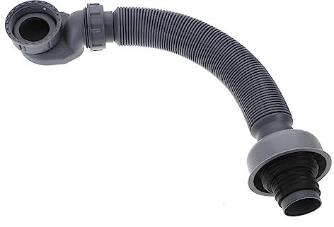 SEWOART Set di Scarico per Vasca da Bagno, Tubo Flessibile ed Espandibile per Lavandino, Kitchen Sink e Drenaggio Acqua