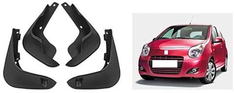 4 Stück Auto Spritzschutz Schmutzfänger,für Suzuki Alto,Vorne Hinten Kotflügel,Protection Zubehör,Alto/A-Star 2099-2012