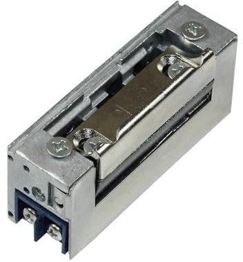 DENI Elektro-Türöffner 20171, mit oder ohne Tagesentriegelung 6-12 V AC/DC, Arbeitstrom, DIN Links/Rechts, incl. SN-TEC Befestigungsschrauben (OHNE Tagesentriegelung)