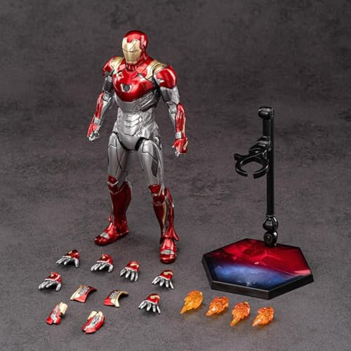 testbrands ZD Toys 1/10 Scale Iron Man MK47 Action Figure