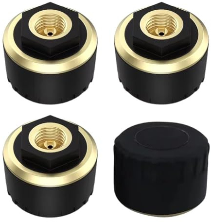 Rtyweth TPMS per moto e auto - Bluetooth 5.0 compatibile con monitoraggio della pressione dei pneumatici con sistema di avviamento 2000A/1200A