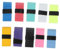 Milisten 1 Satz Badminton Clap Glue Paddle Court Tennis Wrap Grip Tape Griffe Band Pads Tennisschläger Overgrips Tennisschläger Grip Tape Tennis Angelrutenband Bunt 10 Stück
