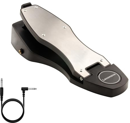Leconova Controller elettronico Hi-Hat – Silent Linkage Hi-Hat Stand, Plug & Play, compatibile con Roland/Yamaha/Alesis E-Drums