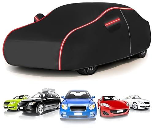 Bâche Voiture pour Mercedes-Benz SLK R170 1996-2004 (400 x 172 x 128cm),Imperméable, Anti-poussière, Anti-fientes d'oiseaux, Anti-UV, Protection de la Peinture