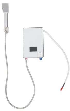 Scaldacqua elettrico da 6500 W, scaldabagno compatto, scaldabagno con set doccia, scaldabagno istantaneo per bagno, parrucchieri, hotel e camper