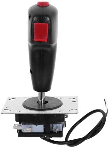 EPIGEIST Manette De Jeu Joystick De Vol Micro Vibration Micro-circuit, Accessoire Contrôleur Pc Portable, Simulation De Vol Pour Gamers, Compatible Jeux D'arcade, Noir