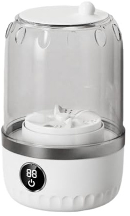 Mihauuke Mini Lave-Linge,Machine à Laver Portable 1L | Appareil Électroménager Textile Pour Vêtements - Pour Appartements Étudiants Voyage Camping Chaussettes