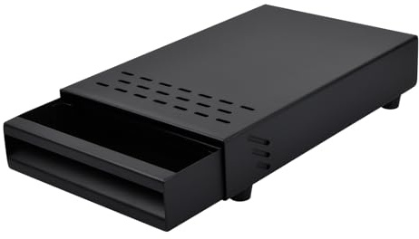 Aohyue Espresso-Klopfbox Schublade Typ – Kaffee Abklopfbehälter mit herausnehmbarer Abklopfstange, für Cafés, Restaurants und Bars, 18 x 28 x 5 cm