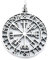 Windalf Großes Wikinger-Amulett ODINSØN Ø 3.6cm Runen 925 Sterlingsilber