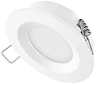 TEVEA® Ultra Flach LED Einbaustrahler - 3.5W - 300lm - 230V - Einbauleuchte - Einbauspot (WH-Warmweiss)