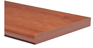 Decorlegno Amica Regal Floating Wall Mounted Cherry - (Schweberegal Regale, Wandmontage, Kirsche, Schlafzimmer, Kinderzimmer, Wohnzimmer, Büro, Klassisch, Rechteck)