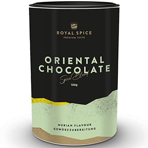 Royal Spice Oriental Chocolate 120g - Orientalische Gewürzmischung mit zartherbem Kakao - Passt hervorragend zu Lamm, Hackfleisch, Chicken Wings oder afrikanisch angehauchten Gerichten aus der Tajine