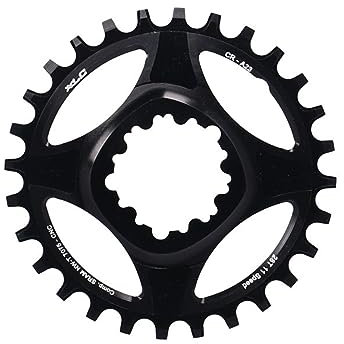 XLC Kettenblatt schwarz, 28 Zähne, GXP direct mount